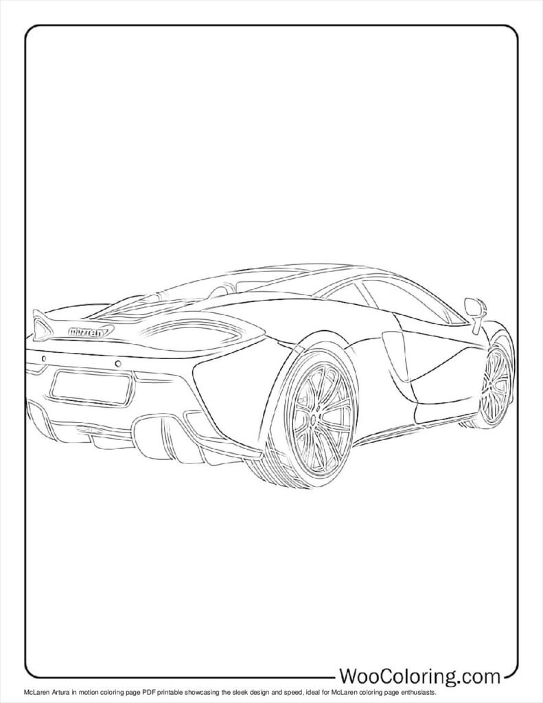 100  McLaren coloring pages  Free PDF To Print  - 60