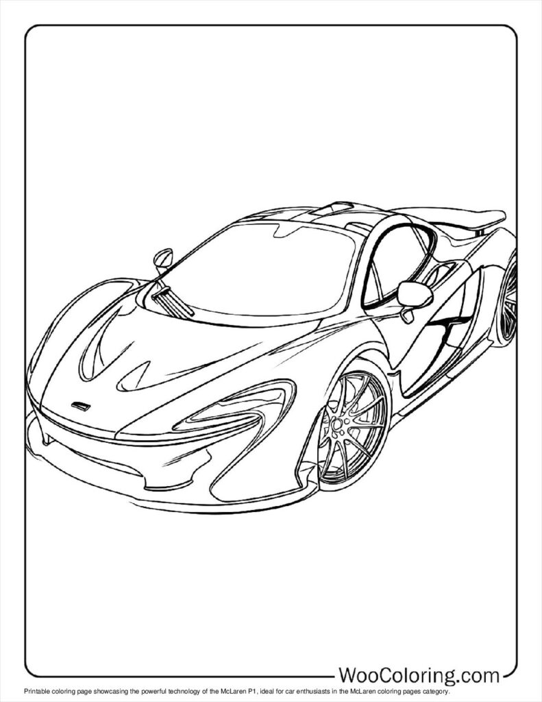 100  McLaren coloring pages  Free PDF To Print  - 71