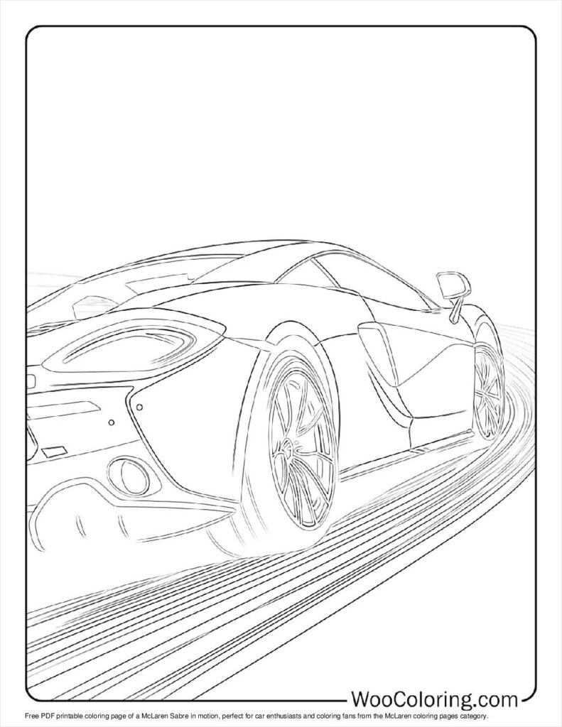 100  McLaren coloring pages  Free PDF To Print  - 47