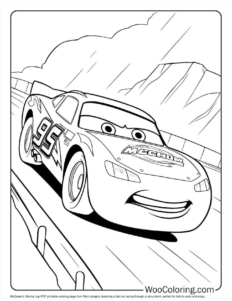 100  Rain coloring pages  Free PDF To Print  - 18