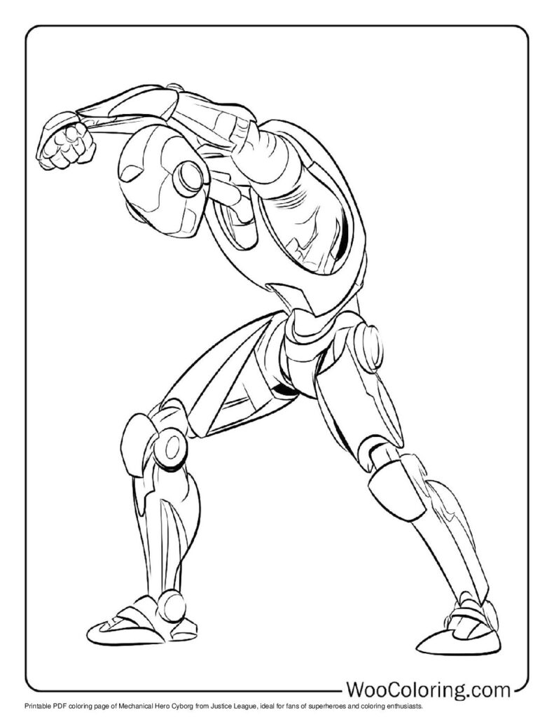 Mechanical Hero Cyborg