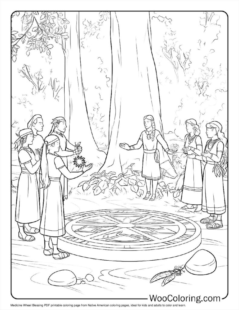 100  Native American coloring pages  Free PDF To Print  - 44