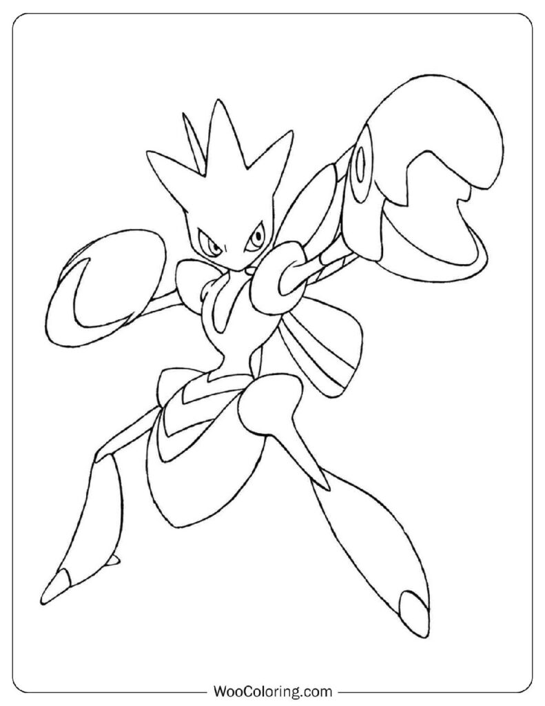 Mega Scizor Pokémon Bug and Steel Type Evolution