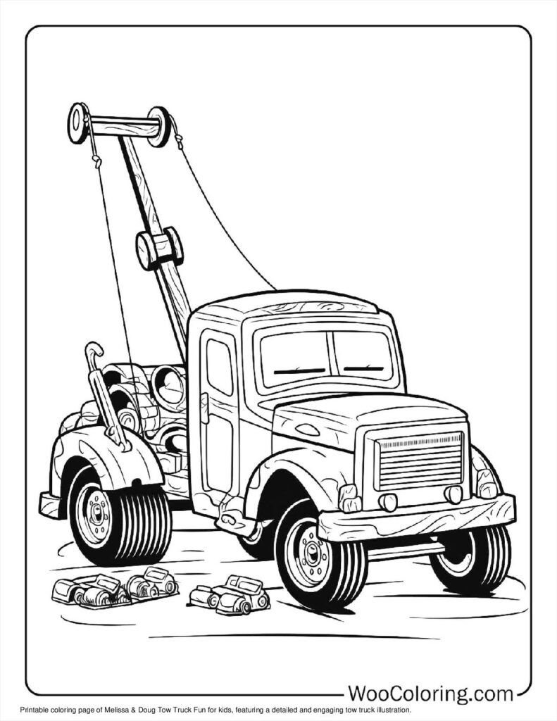 100  Tow Truck coloring pages  Free PDF To Print  - 76