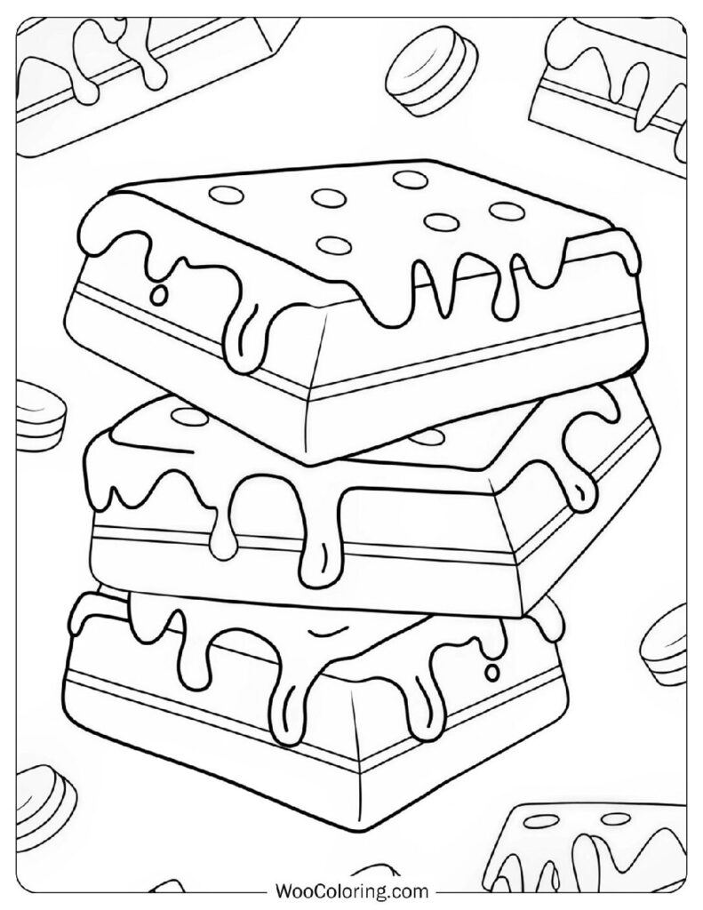 28 Candy Coloring Pages  Free PDF To Print  - 52