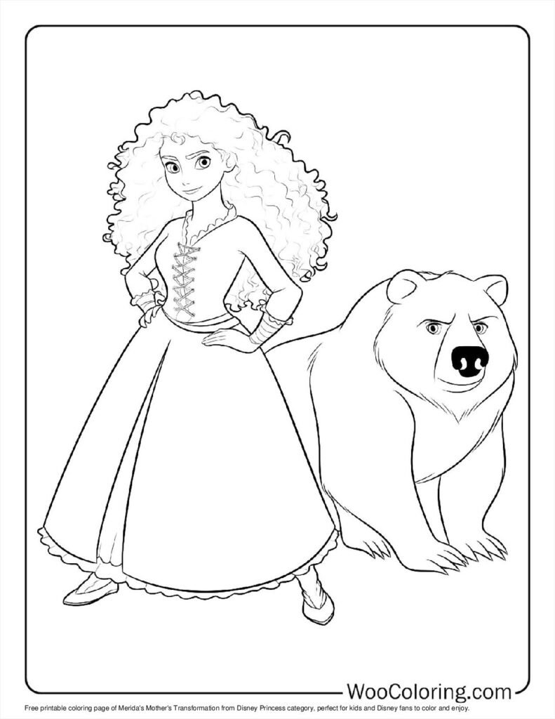 Merida's Mother's Transformation For Kids