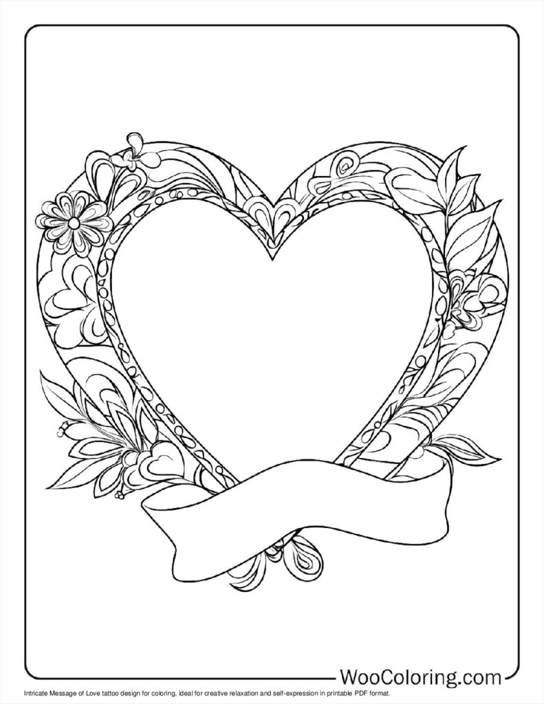 100  Tattoo coloring pages  Free PDF To Print  - 74