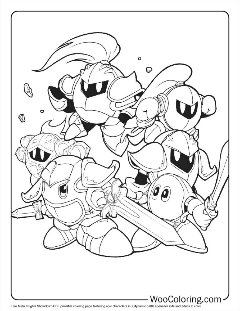 100 Kirby coloring pages Free PDF To Print - 5