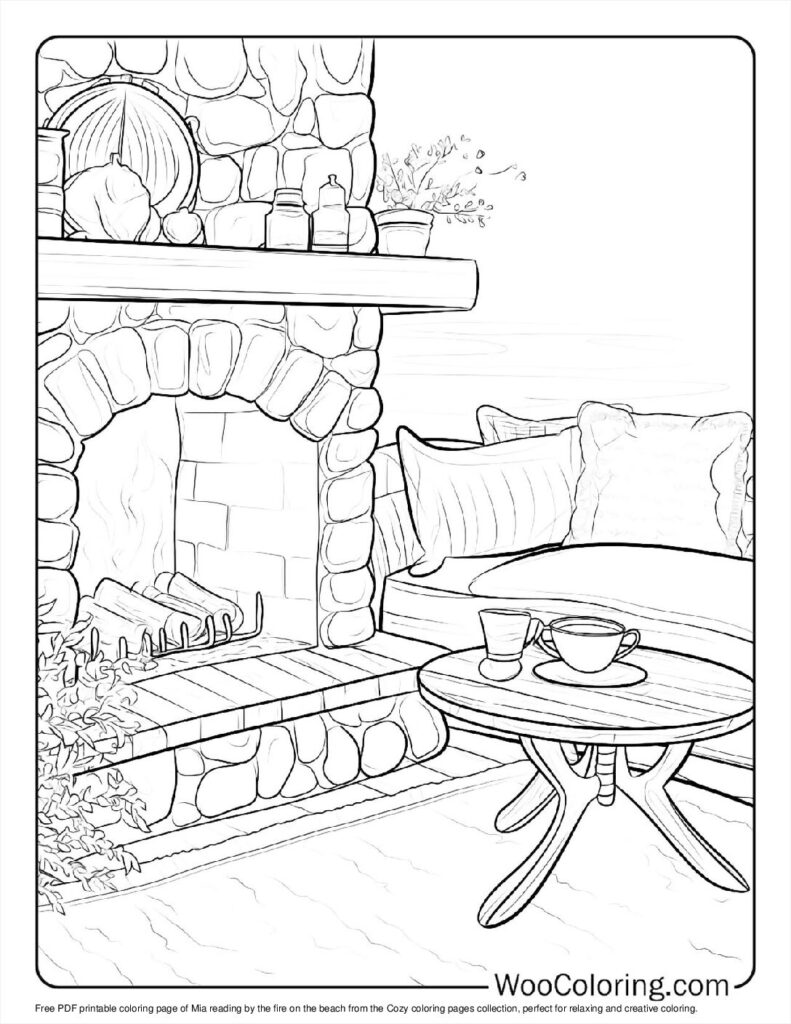 100  Cozy coloring pages  Free PDF To Print  - 19
