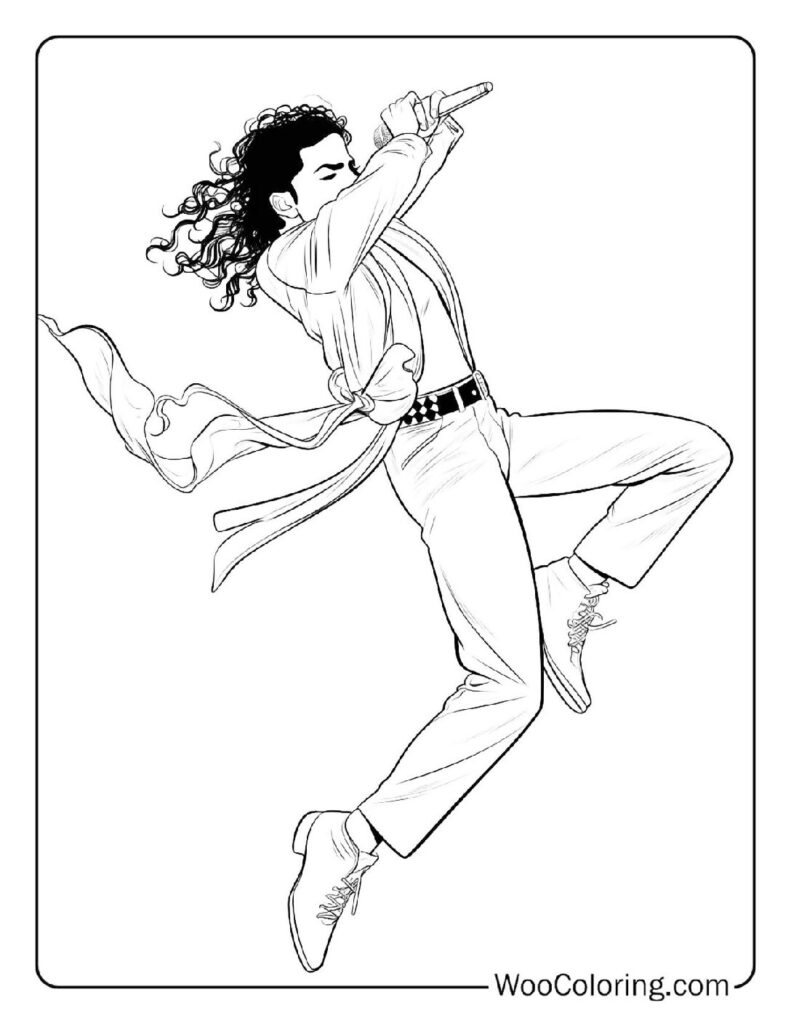 100  Michael Jackson coloring pages  Free PDF To Print  - 86