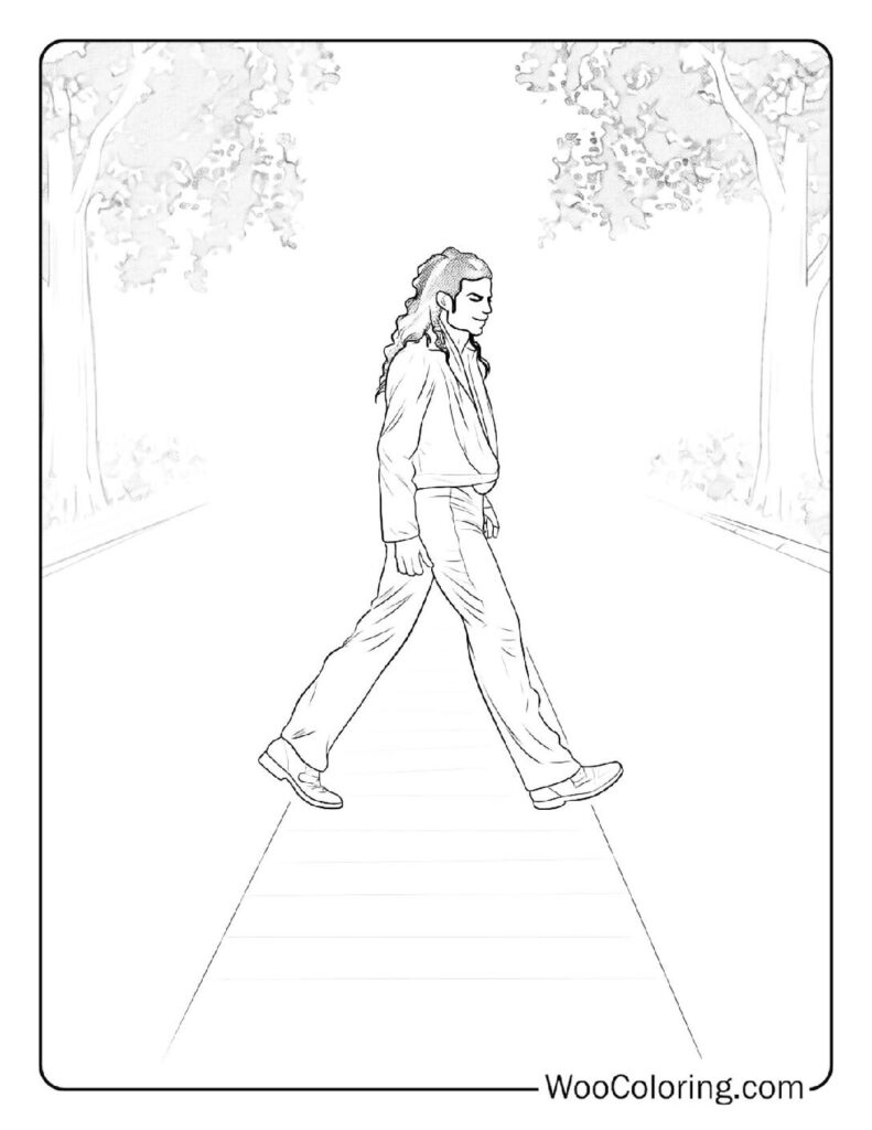 100  Michael Jackson coloring pages  Free PDF To Print  - 27