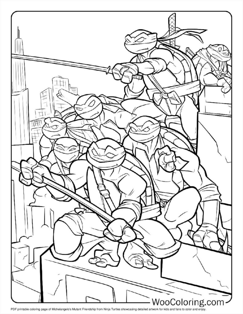 Michelangelo's Mutant Friendship