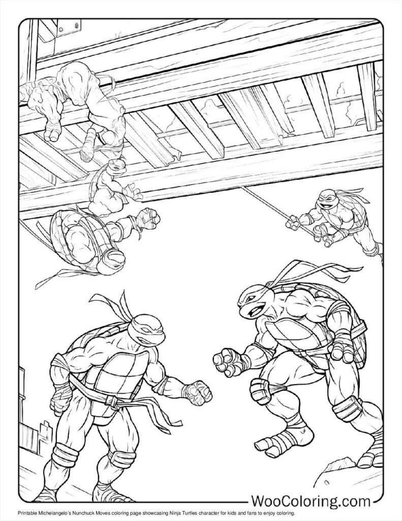 Michelangelo’s Nunchuck Moves