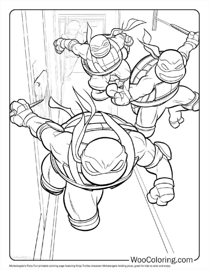 Michelangelo's Party Fun
