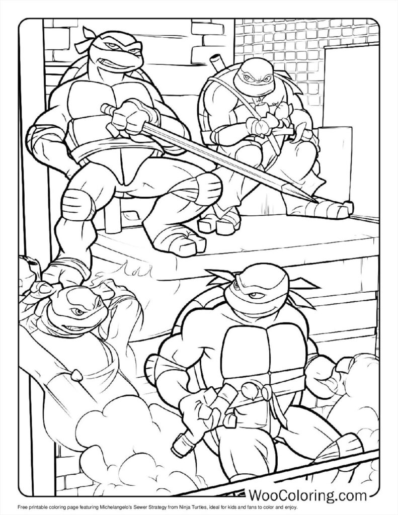 Michelangelo’s Sewer Strategy