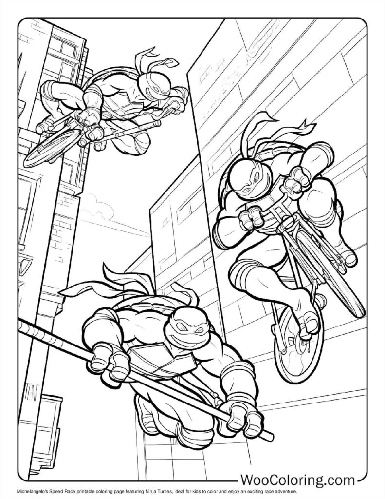 Michelangelo's Speed Race