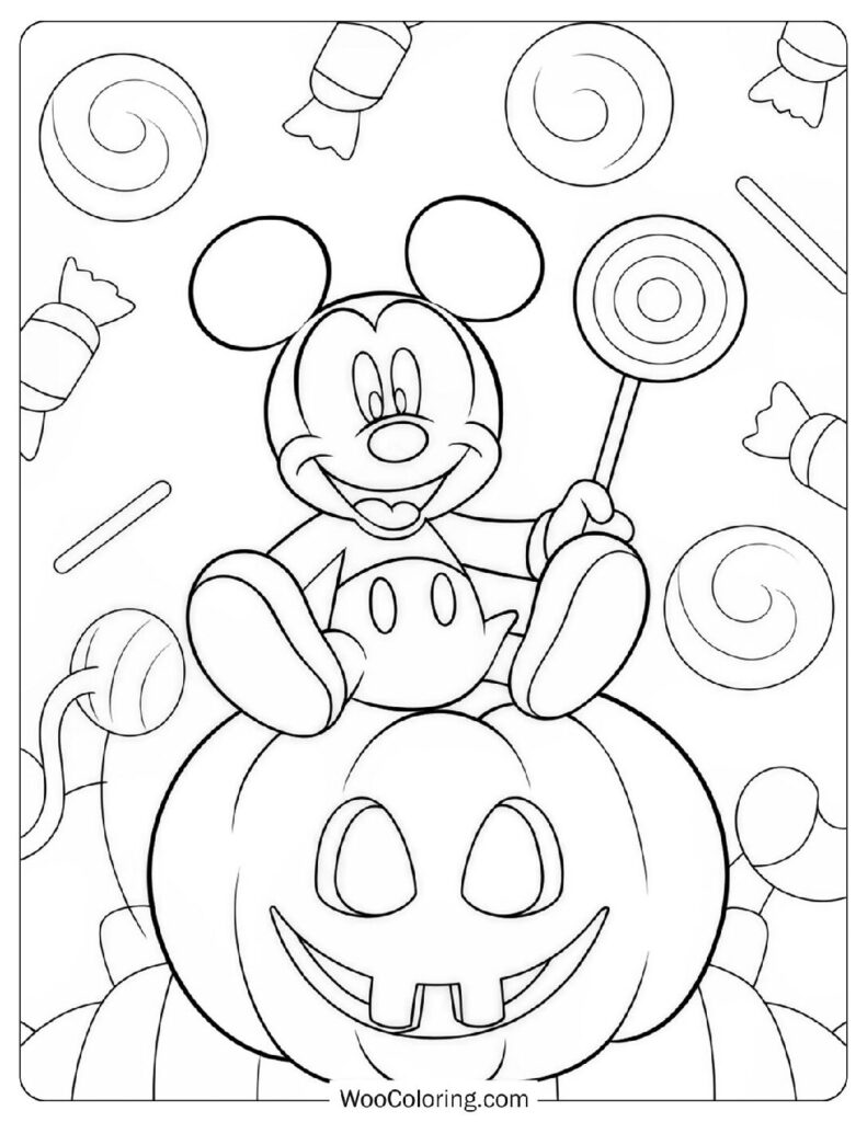 66 Pumpkin Coloring Pages  Free PDF To Print  - 6