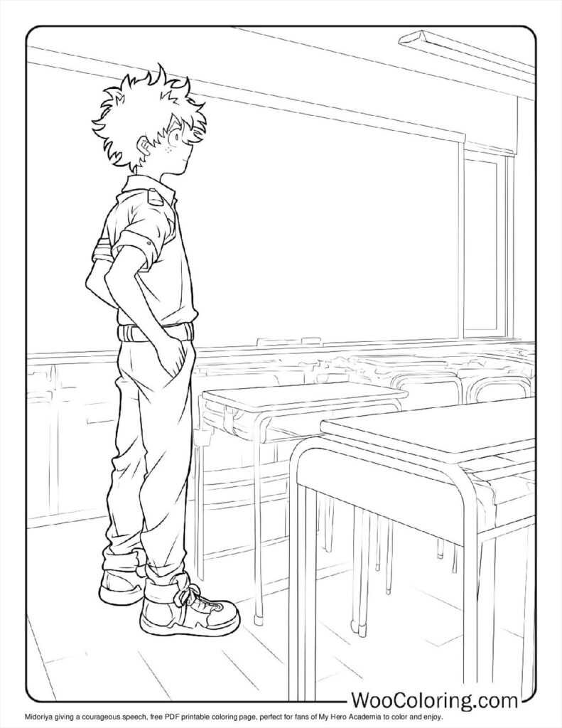 100  My Hero Academia coloring pages  Free PDF To Print  - 70