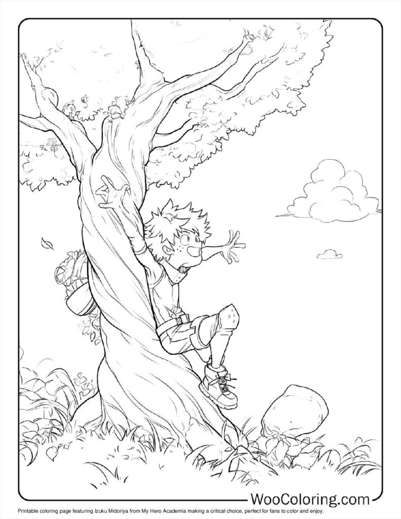 100  My Hero Academia coloring pages  Free PDF To Print  - 60