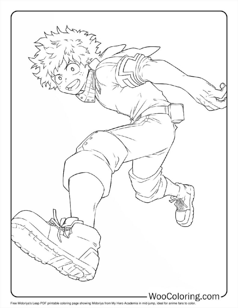 100  My Hero Academia coloring pages  Free PDF To Print  - 83