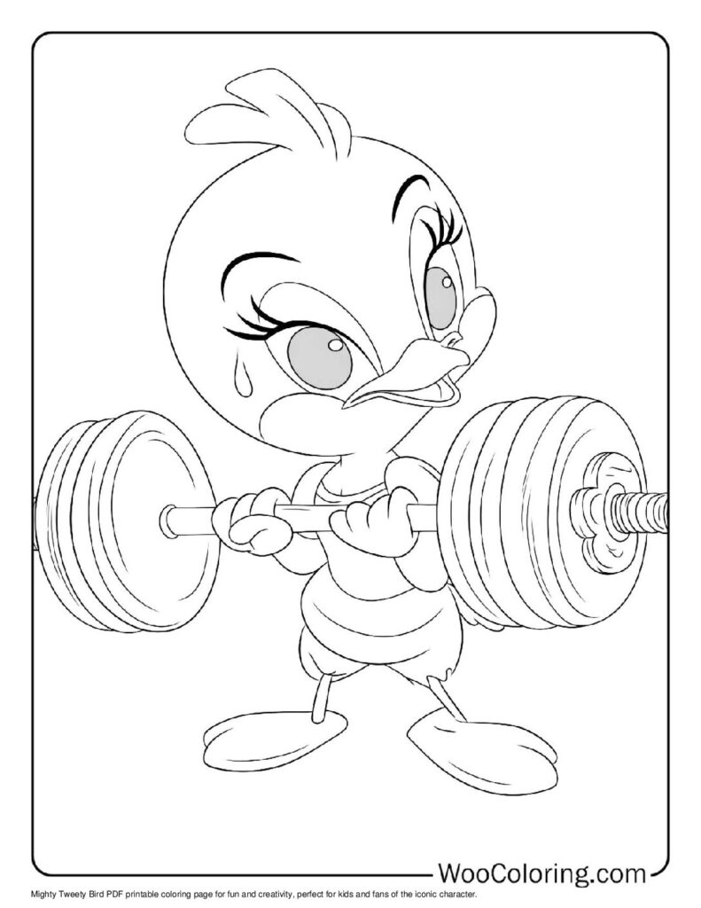 100  Tweety Bird coloring pages  Free PDF To Print  - 79