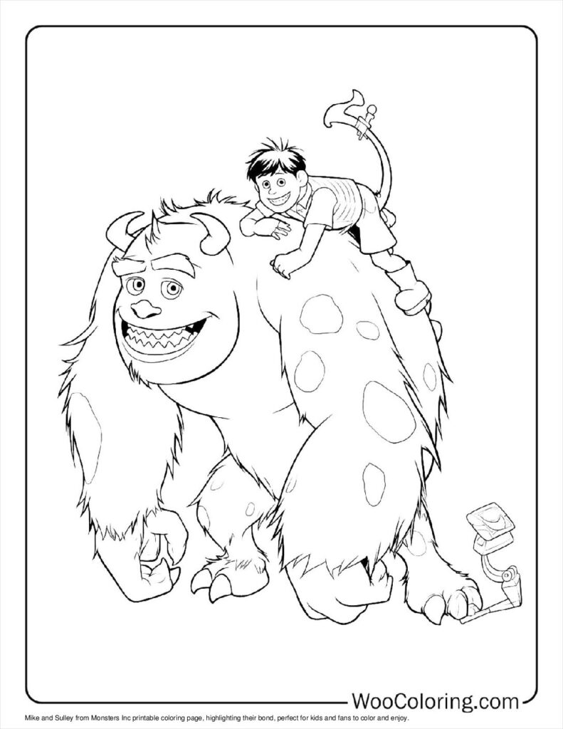 Mike and Sulley’s bond
