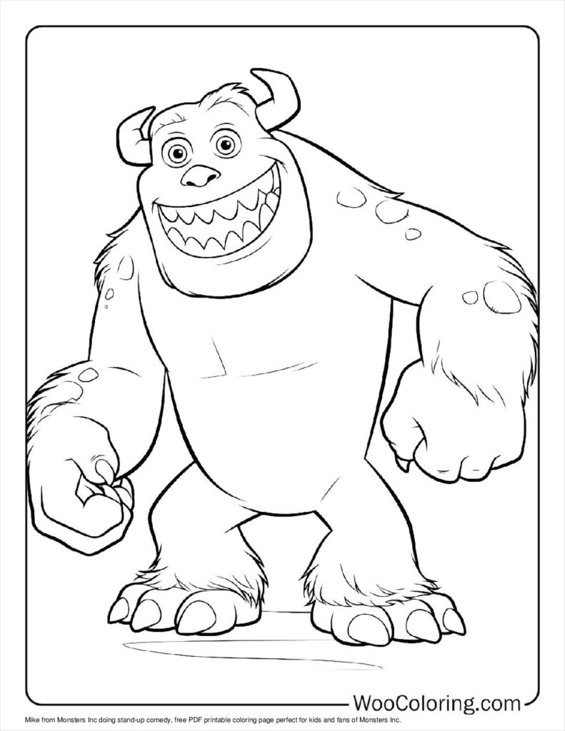 Mike’s stand-up comedy Coloring In For Kids