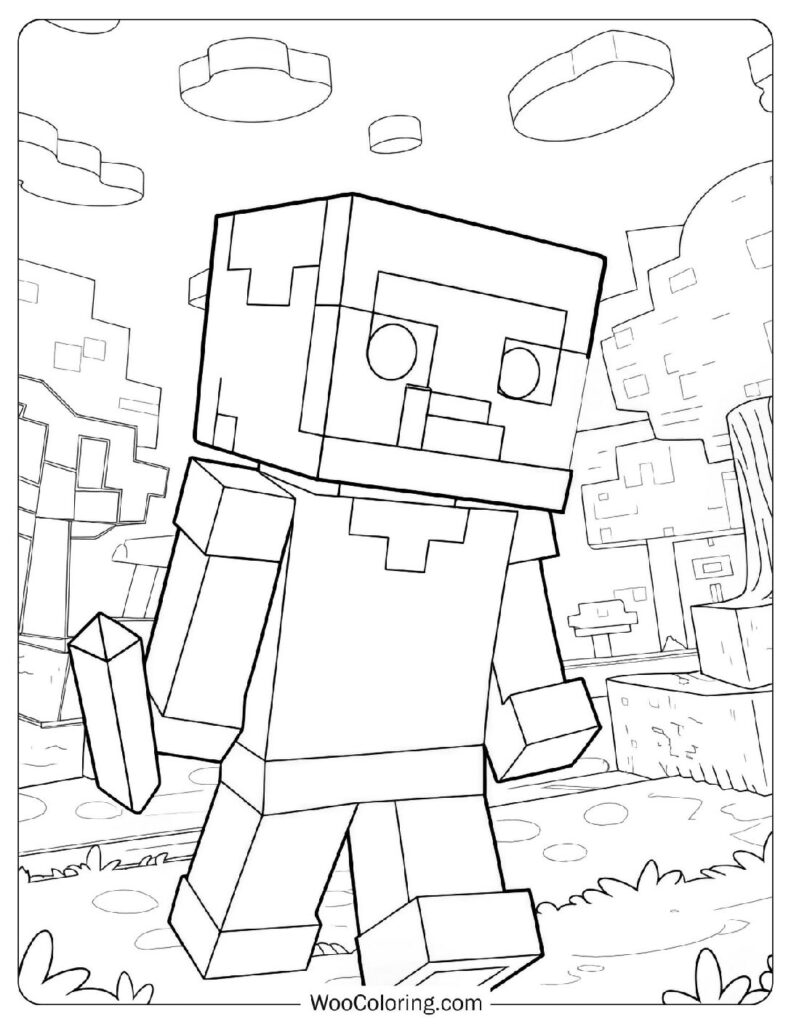 Minecraft Arch Illager Sheet To Color