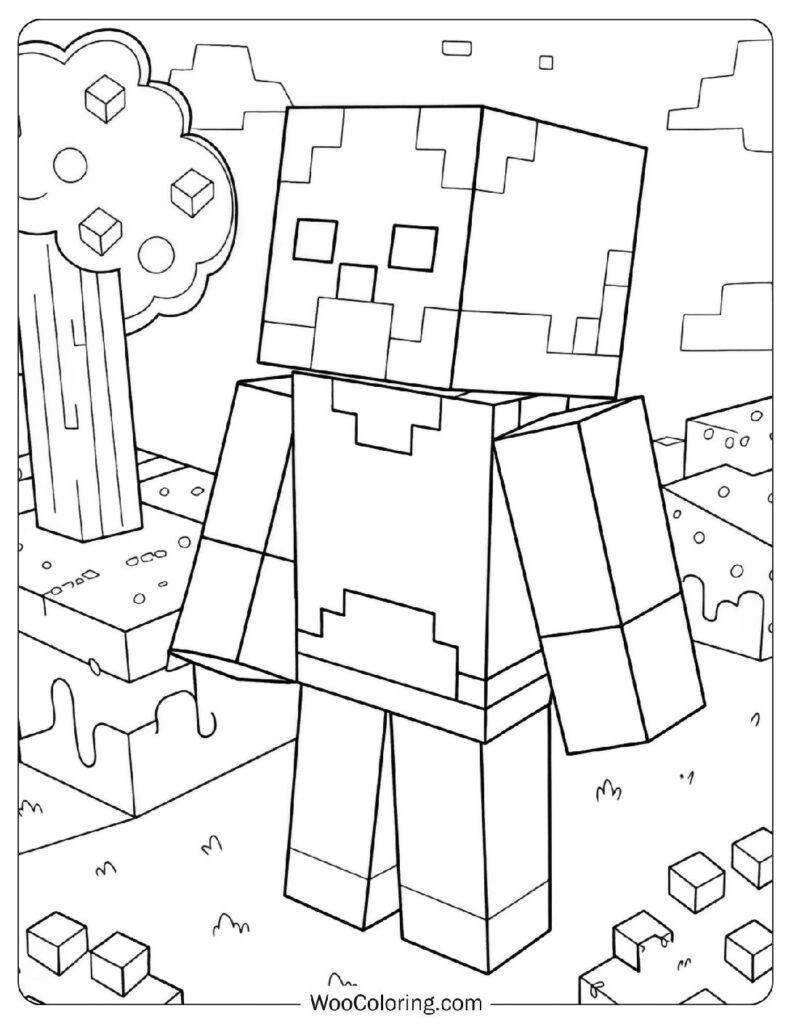 Minecraft Steve For Kids