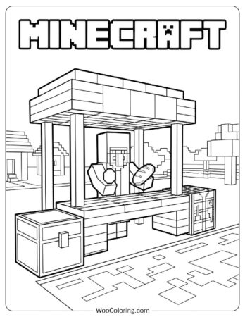 140+ Minecraft Coloring Pages (Free Printable PDFs)