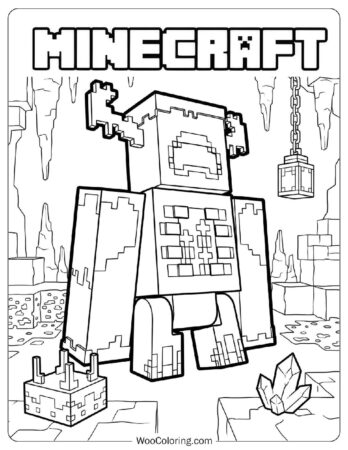 140+ Minecraft Coloring Pages (Free Printable PDFs)