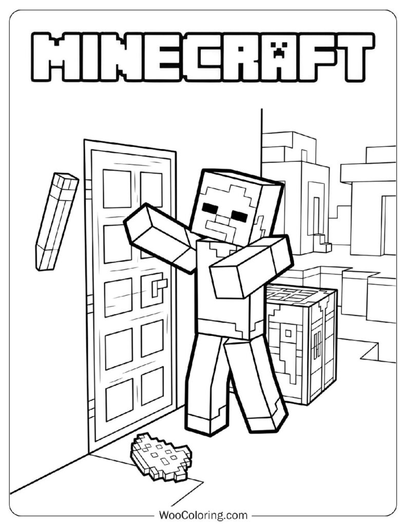 140+ Minecraft Coloring Pages (Free Printable PDFs)