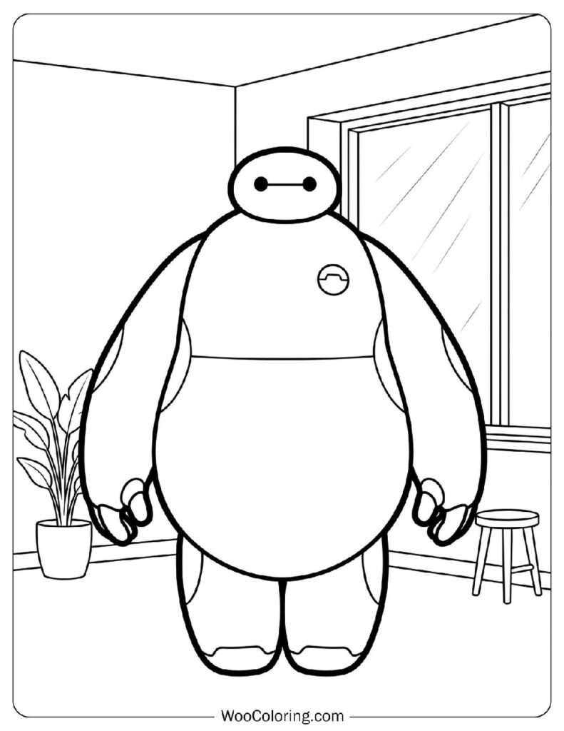 Minimalist Empty Room with Soft Light and Clean Design Picture to Color