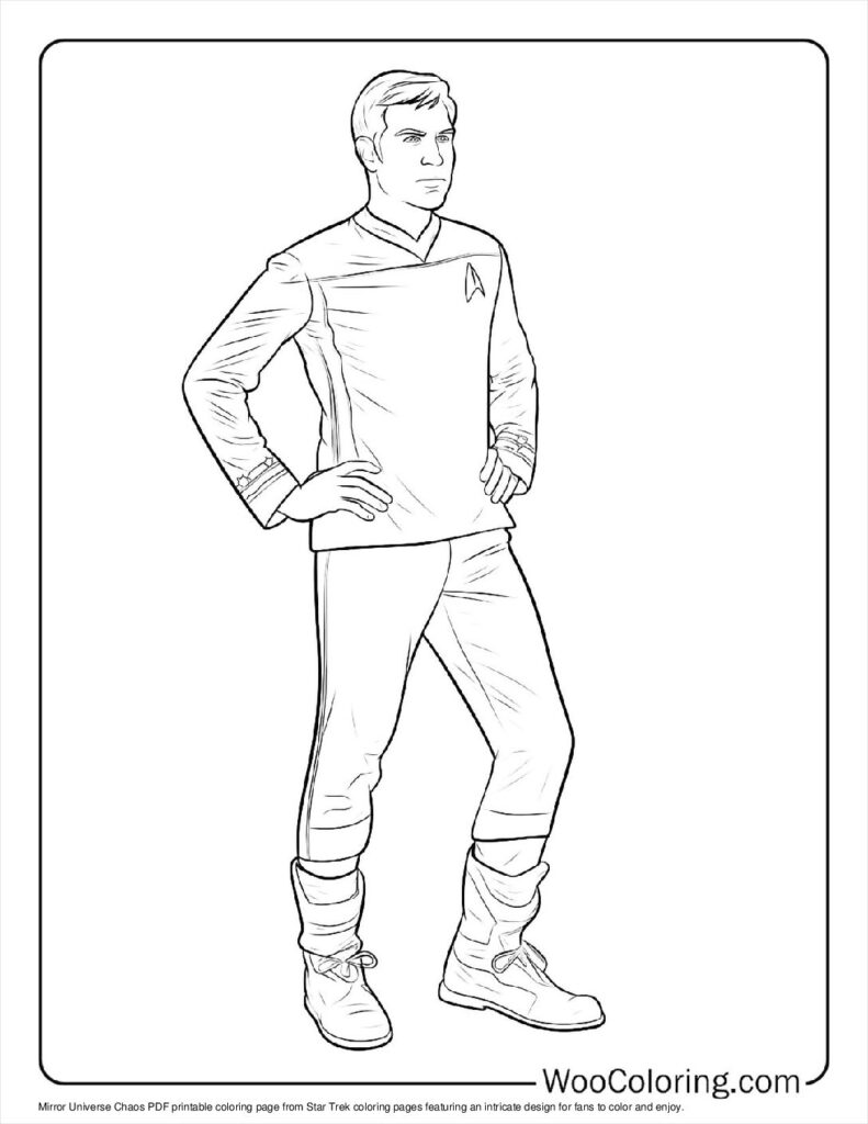 100  Star Trek coloring pages  Free PDF To Print  - 52