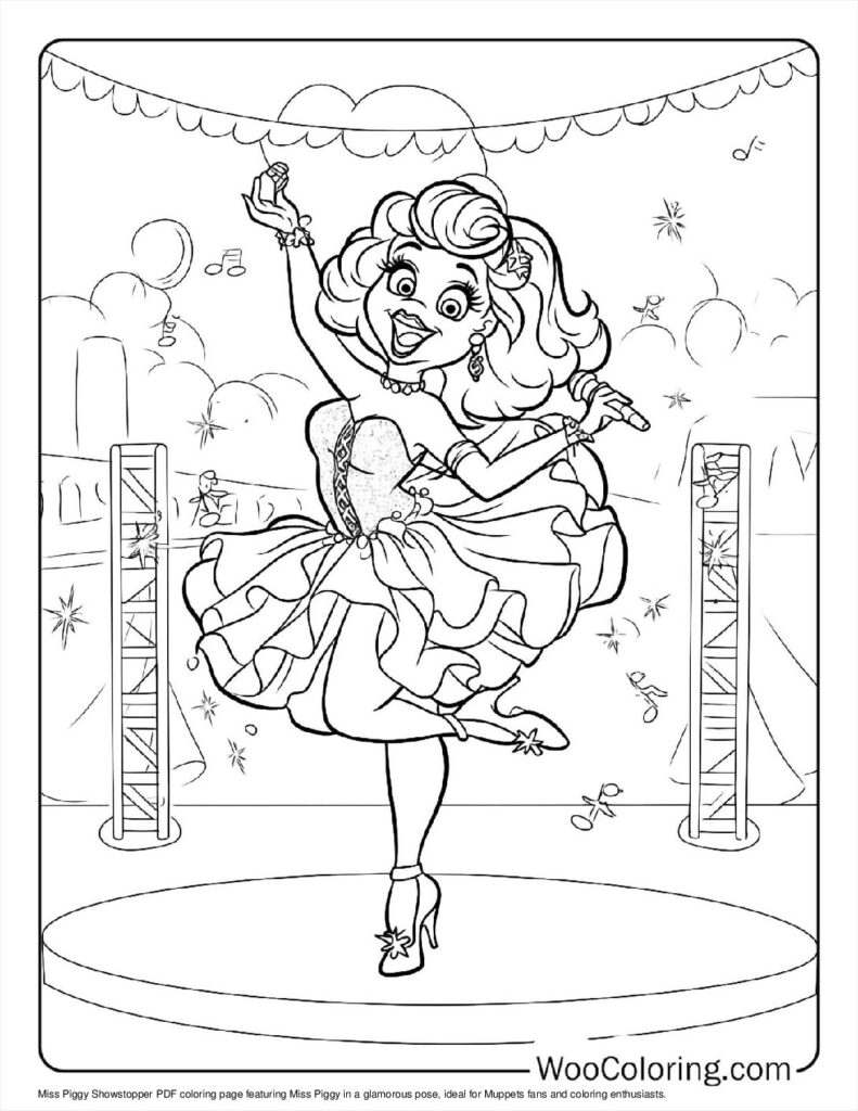 100  Muppets coloring pages  Free PDF To Print  - 98