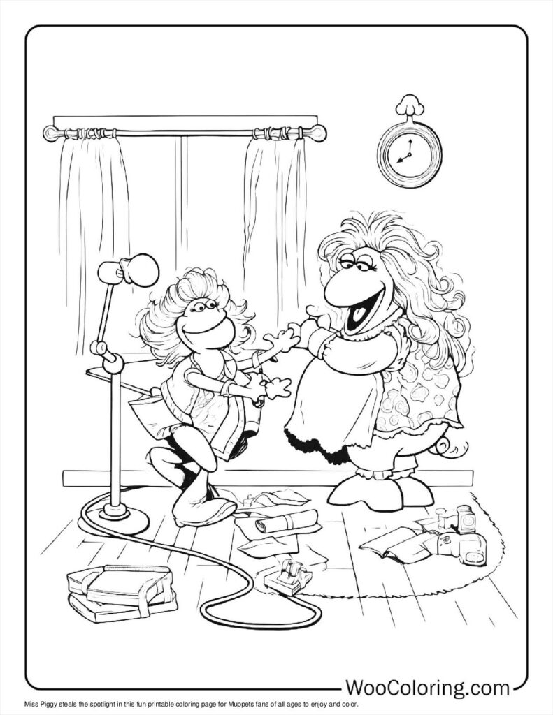 100  Muppets coloring pages  Free PDF To Print  - 5