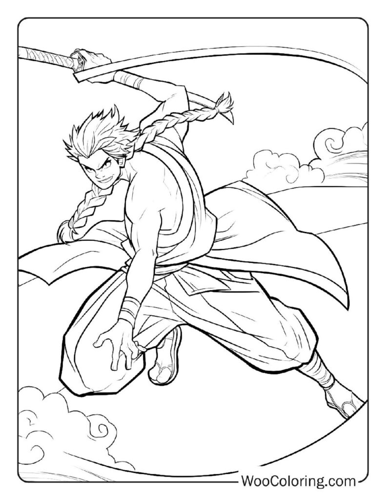 100  Demon Slayer coloring pages  Free PDF To Print  - 27