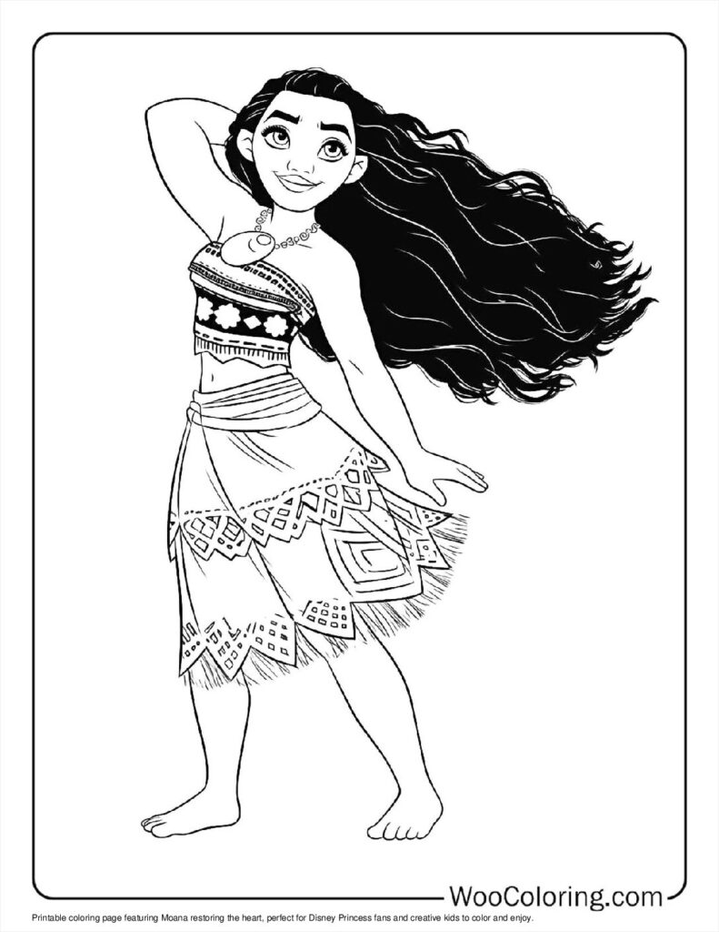 Moana's Heart Restored