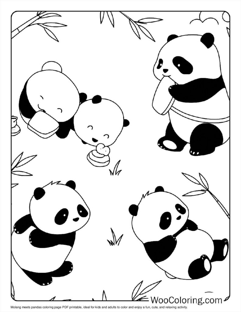 100  Molang coloring pages  Free PDF To Print  - 74