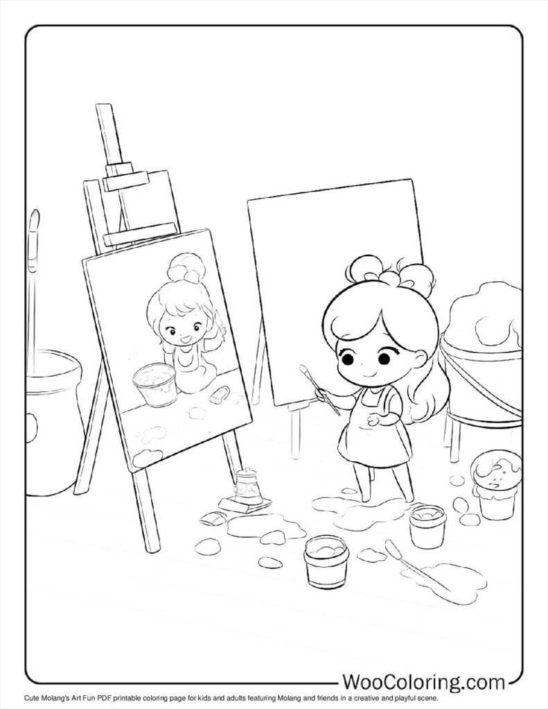 100  Molang coloring pages  Free PDF To Print  - 83