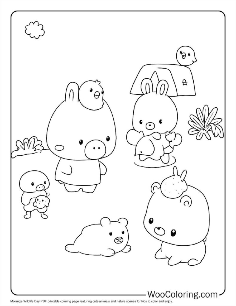 100  Molang coloring pages  Free PDF To Print  - 18