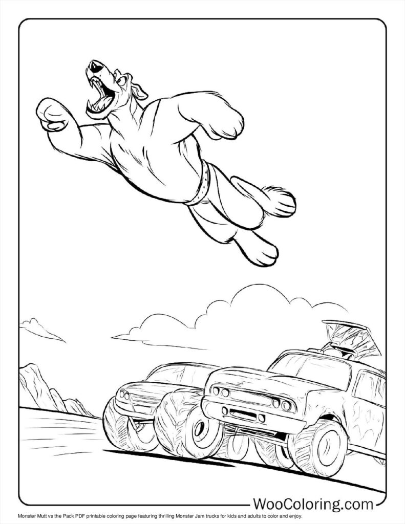 100  Monster Jam coloring pages  Free PDF To Print  - 7