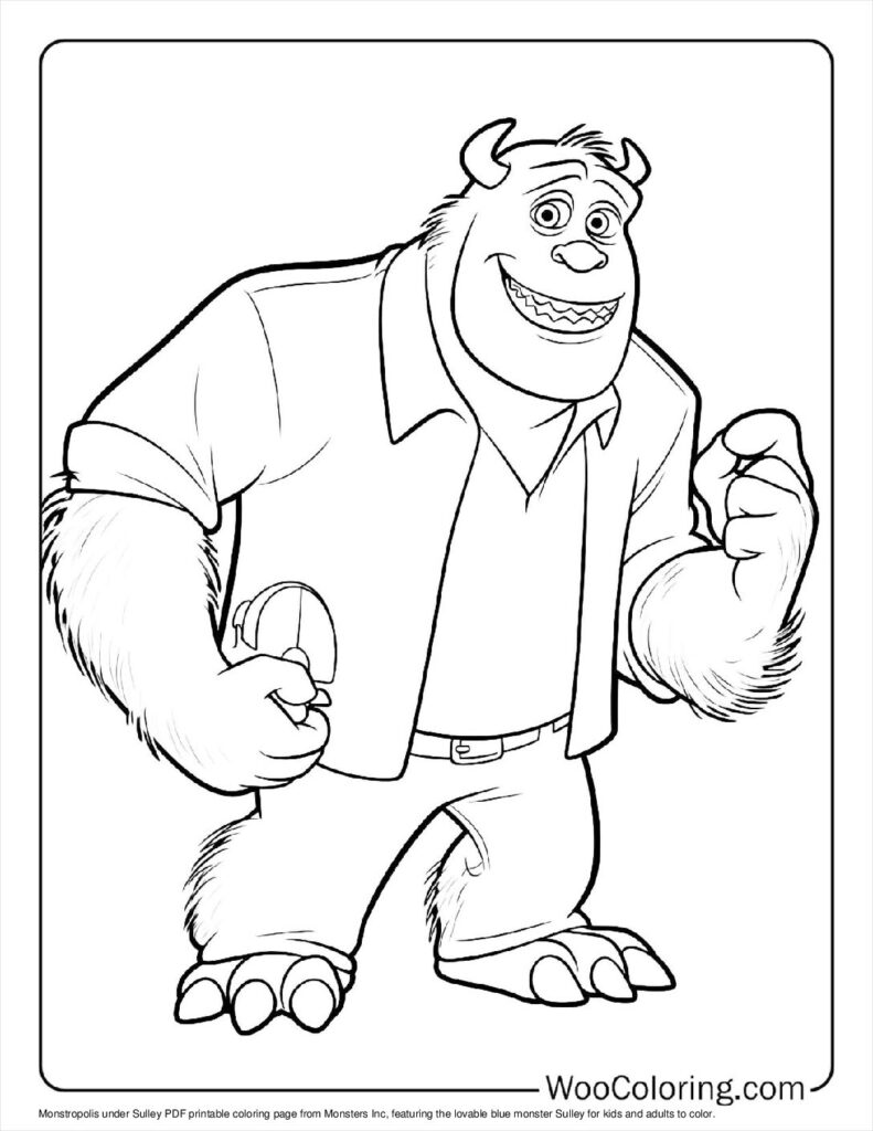 Monstropolis under Sulley