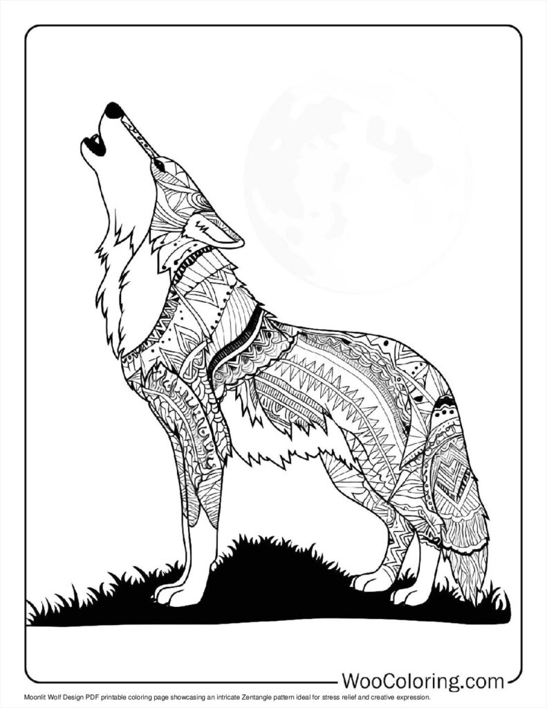 100  Zentangle coloring pages  Free PDF To Print  - 60