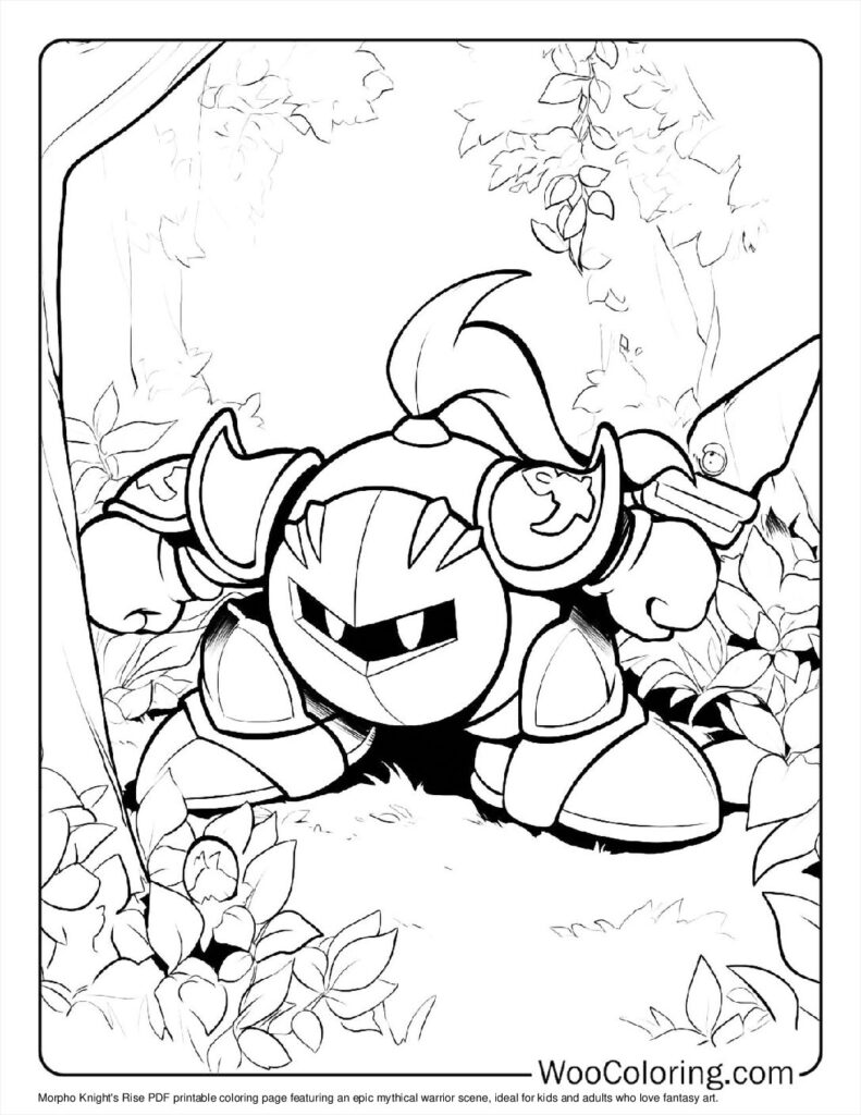 100 Kirby coloring pages Free PDF To Print - 6