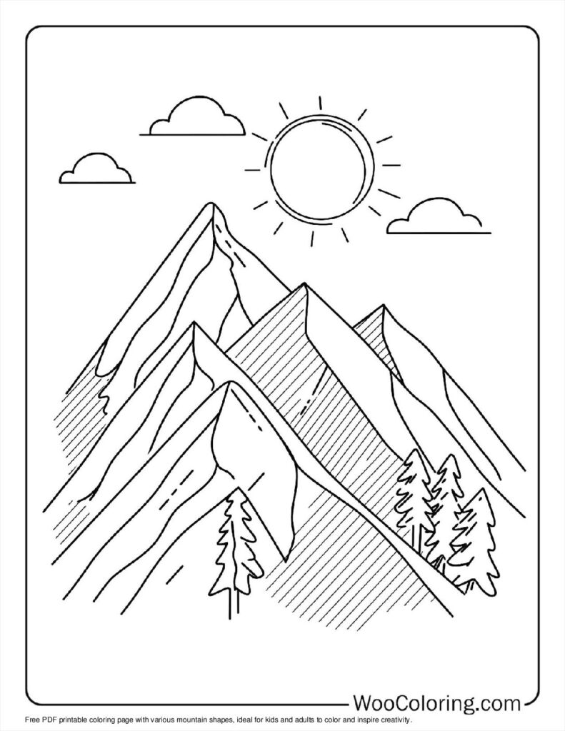 100  Geometric coloring pages  Free PDF To Print  - 19