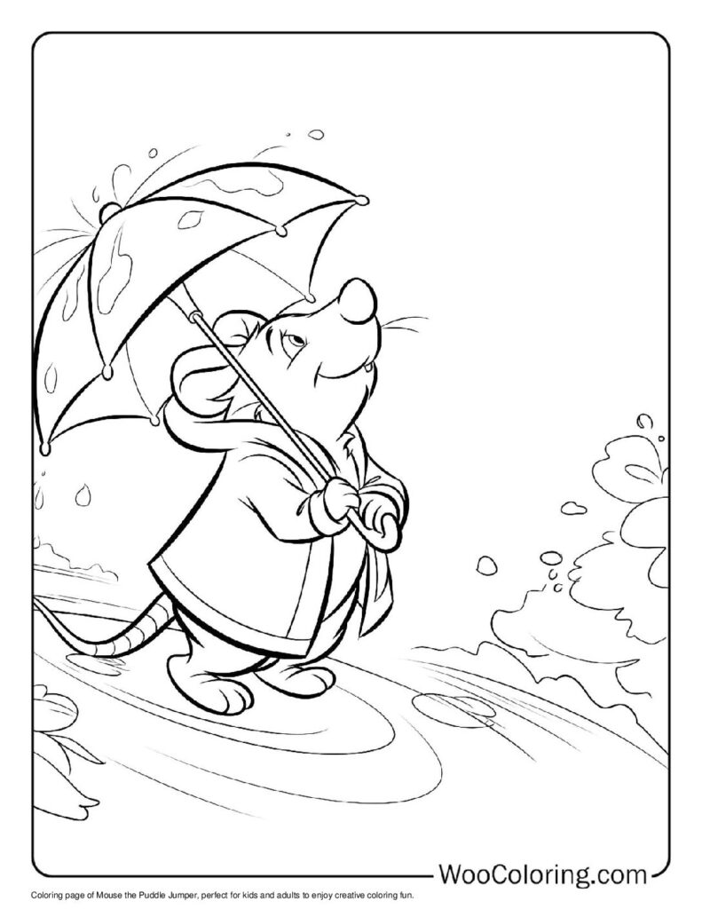 100  Mouse coloring pages  Free PDF To Print  - 39