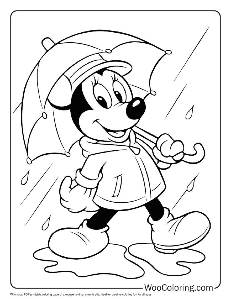 100  Mouse coloring pages  Free PDF To Print  - 38