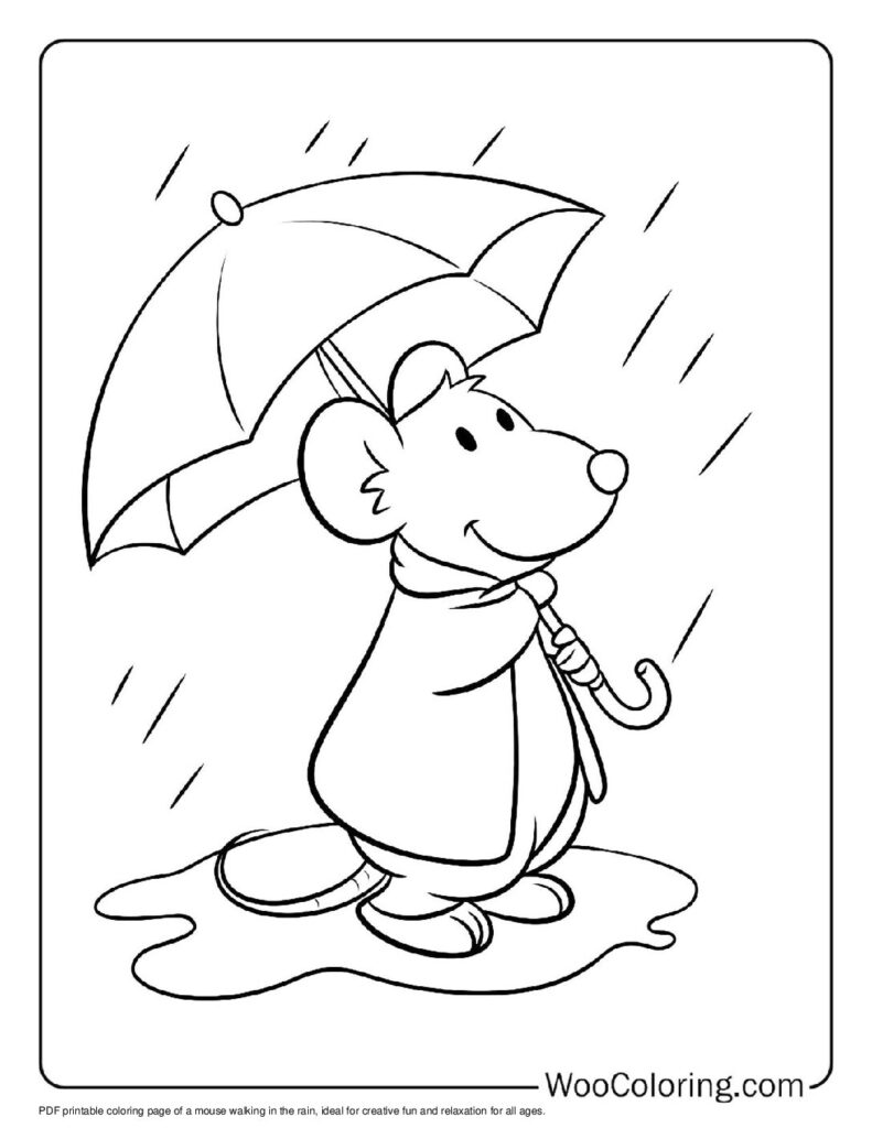 100  Mouse coloring pages  Free PDF To Print  - 91