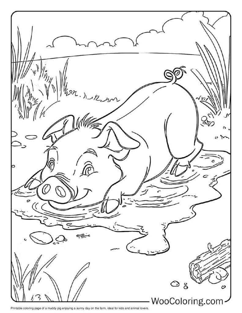 100  Farm coloring pages  Free PDF To Print  - 69